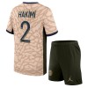 Maillot de Supporter Paris Saint-Germain Hakimi 2 Quatrième Jordan 2023-24 Pour Enfant